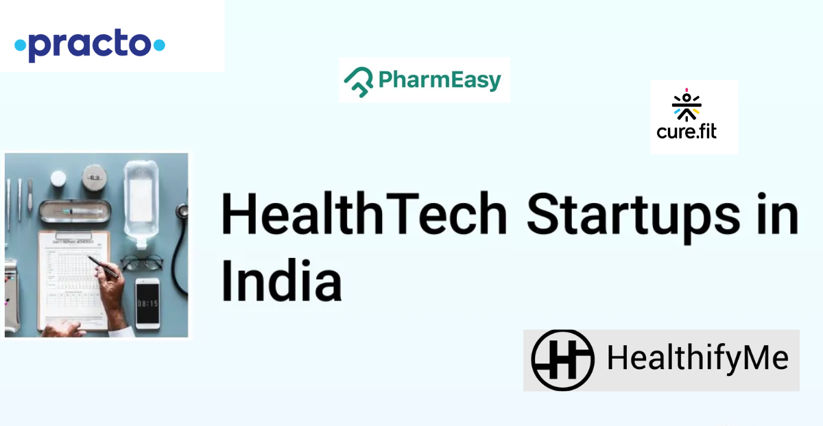 Top 10 HealthTech Startups in India