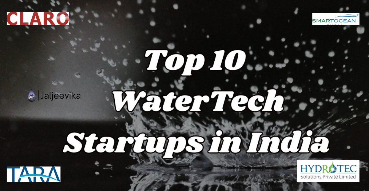 Top 10 WaterTech Startups in india