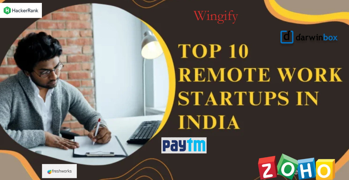 Top 10 Remote Work Startups in india