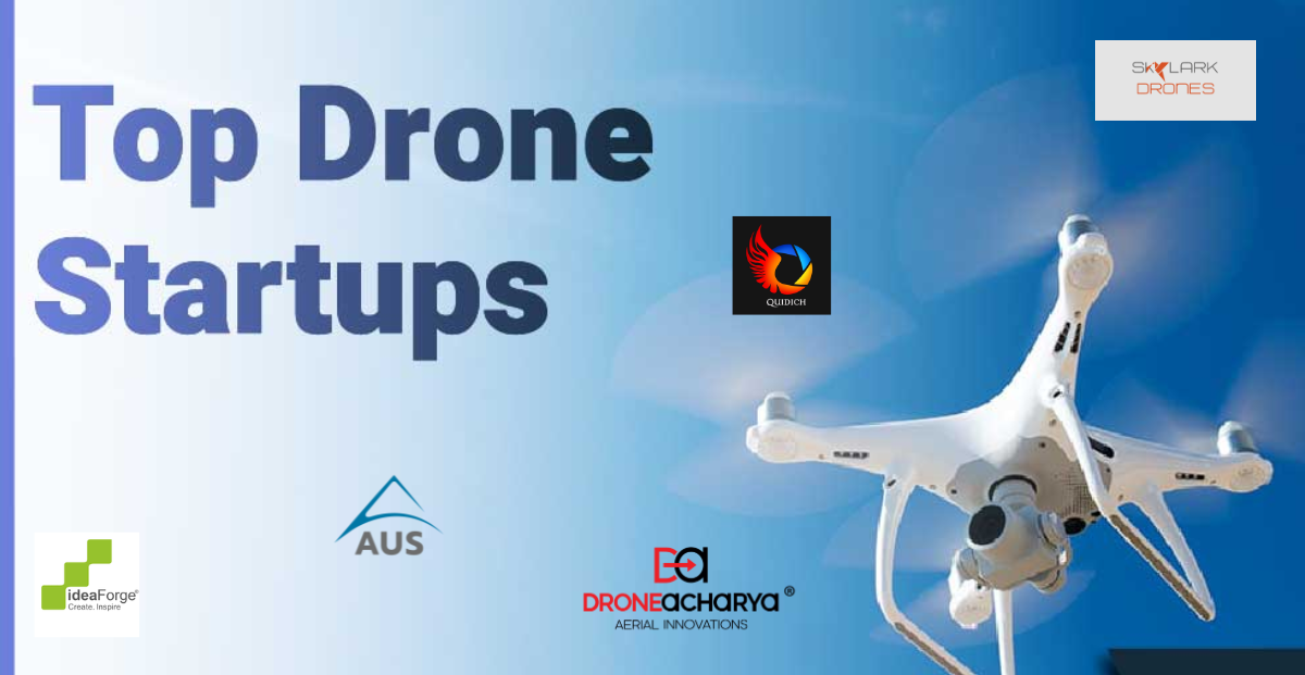 Top 10 Drone Startups in india