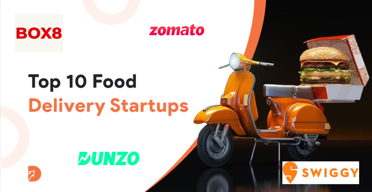 Top 10 Food Delivery Startups in India