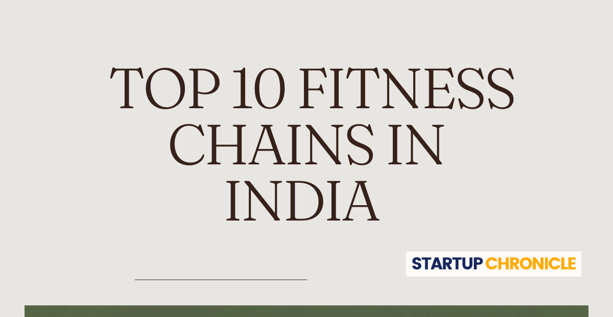 Top 10 Fitness Chains in India