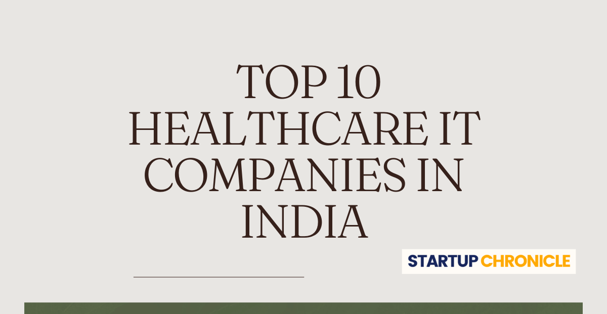 Top 10 Healthcare IT Companies in India