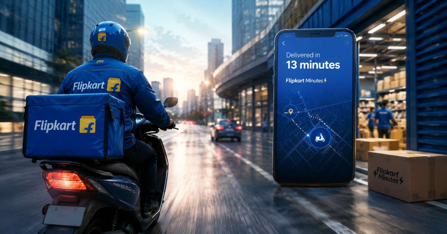 Flipkart’s 13-Minute Delivery Draws Praise From Walmart CEO as India’s Quick Commerce Race Accelerates