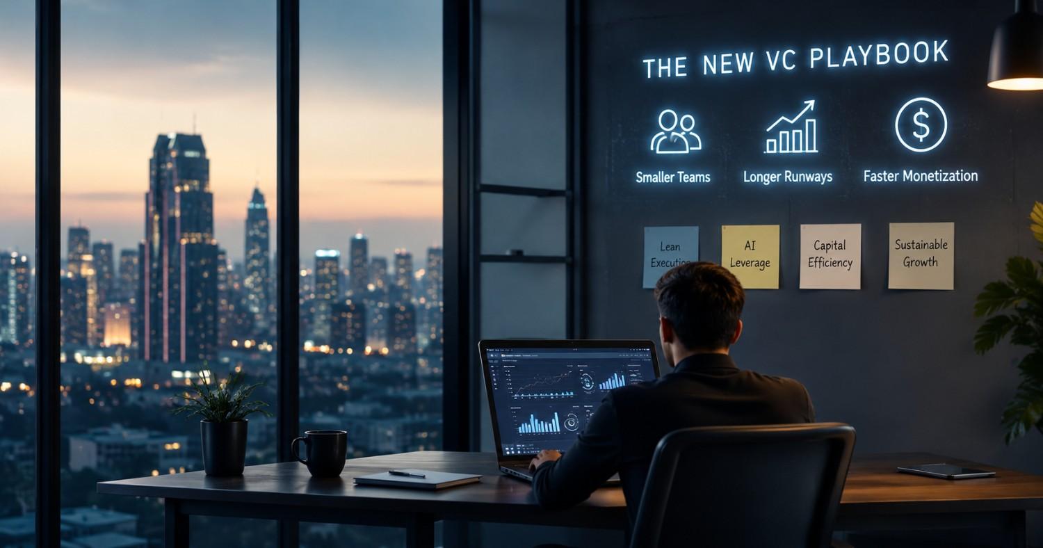 The New VC Playbook: Smaller Teams, Longer Runways, Faster Monetization